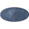Ekena Millwork Madrid Ceiling Medallion, Hand-Painted Americana Crackle, 24 3/4"W x 12 1/2"H x 1 3/4"P CM24X12MAAMC - alternate 1